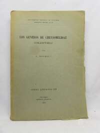Monros, F., Los Generos de Chrysomelidae (Coleoptera), 1959