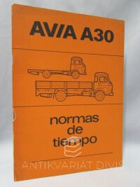 kolektiv, autorů, AVIA A30 - Normas de tiempo, 1984