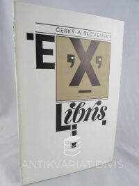 kolektiv, autorů, Český a slovenský ex libris, 1987