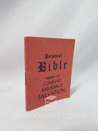 kolektiv, autorů, Personal Bible: Verses of Comfort Assurance Salvation, 0