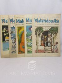 kolektiv, autorů, Mateřídouška ročník XXXIV (čísla 1, 4, 10), ročník XXXIII (čísla 1 a 12), 1976