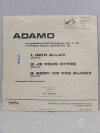 Adamo, , Inch Allah, Je vous offre, Sont-ce vos bijoux, 1967