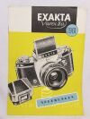 kolektiv, autorů, Záběry zblízka a mikrofotografování aparátem Exakta Varex; Exakta Varex; Nahaufnahmen Mikroaufnahmen; Exakta Var Ii a 1961 - Neuerungen; Der Objektiv-Lupen-Einsatz der Exakta Varex; Exakta Varex in jeder Hand erfolgreich; Exakta Varex in jeder Hand erfolg, 1961