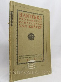 Krátký, Radovan, Hantýrka pro samouky, 1965