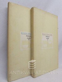 Nietzsche, Friedrich, Nečasové úvahy I, II, 1992