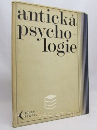 Stavěl, Josef, Antická psychologie, 1972