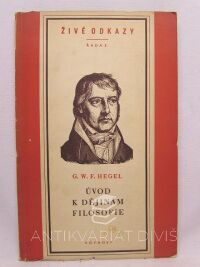 Hegel, Georg Wilhelm Friedrich, Úvod k dějinám filosofie, 1952