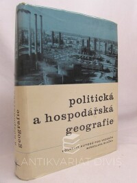 Blažek, Miroslav, Politická a hospodářská geografie, 1967