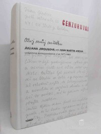 Jirousová, Juliana, Magor, Jirous Ivan Martin, Ahoj můj miláčku; Vzájemná korespondence z let 1977-1989, 2015