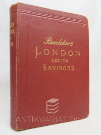 Baedeker, Karl, London and its Environs + Appendix, 1923
