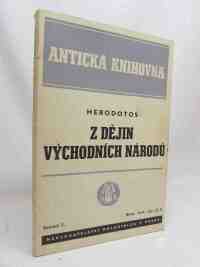 Hérodotos, , Z dějin východních národů, 1941