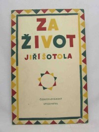 Šotola, Jiří, Za život - verše 1954-1955, 1955