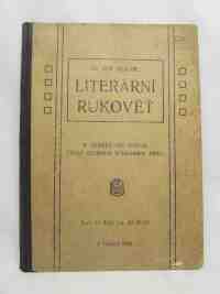 Menšík, Jan, Literární rukověť k čítance pro šestou třídu českých středních škol, 1928