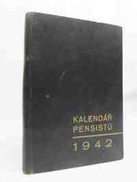 kolektiv, autorů, Kapesní kalendář pensistů 1942, 1941