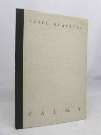 Hlaváček, Karel, Žalmy, 1934
