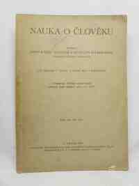 Weigner, Karel, Bělehrádek, Jan, Nauka o člověku, 1946