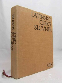 Kábrt, Jan a kol., Latinsko-český slovník, 1970