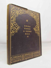 kolektiv, autorů, Kniha tisíce a jedné noci II, 1958