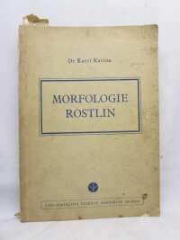 Kavina, Karel, Morfologie rostlin, 1950