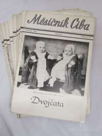 kolektiv, autorů, Měsíčník Ciba, ročník 3., čísla 1-11 (23-33), 1936