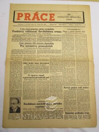 kolektiv, autorů, Práce: List revolučního odborového hnutí ročník I. číslo 40, Pozdravy vděčnosti Sovětskému svazu, 1945