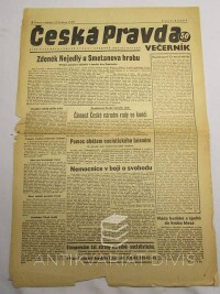 kolektiv, autorů, Národní osvobození ročník XVI. číslo 3, Návrat presindenta dr. Eduarda Beneše do osvobozené Prahy, 1945