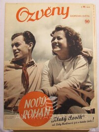 kolektiv, autorů, Ozvěny domova i světa číslo 16: Nový román "Zlatý člověk", 1939