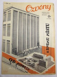 kolektiv, autorů, Ozvěny domova i světa číslo 34: Od modelu k živému městu, 1940