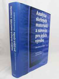 Křesťan, Vítězslav, Analýza skelných materiálů a surovin pro jejich výrobu: Metodický průvodce, 2001