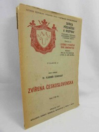 Teyrovský, Vladimír, Zvířena Československa: Sbírka přednášek a rozprav, 1931
