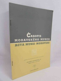 Madar, Jindřich, Madar, Jiří, Časopis Moravského musea/Acta Musei Moraviae: Halticinae, Chrysomelidae, 1969