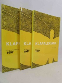 kolektiv, autorů, Klapalekiana 1997 No. 1-4, Supplementum, 1997