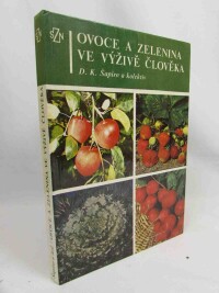 Šapiro, D. K., Ovoce a zelenina ve výživě člověka, 1988