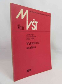 Vacek, Milan, Nagy, Jozef, Nováková, Eva, Vektorová analýza, 1984