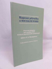 Montgomery, S. A., Kapesní příručka o sociální fóbii, 0
