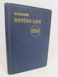 Pokorný, Fr. V., Kapesní kalendář nového lidu: Zápisník a všeobecný rádce na rok 1934, 1933