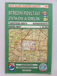 kolektiv, autorů, Střední povltaví Zvíkova a Orlík 1:50000, 1993