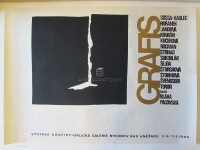 Rocman, Vladimír, GRAFIS: Výstava grafiky - Orlická galerie Rychnov nad Kněžnou 11. 4. - 11. 5. 1969, 1969