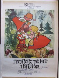 Pilař, Radek, Radek Pilař dětem, Galerie Albatros v Domě dětské knihy na Perštyně, 28. 3. - 18. 4. 1973, 1973