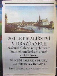 Autor-neurčen, , 200 let malířství v Drážďanech ze sbírek Galerie nových mistrů Státních uměleckých sbírek v Drážďanech, Národní galerie v Praze/Valdštejnská jízdárna, říjen - listopad 1975, 0