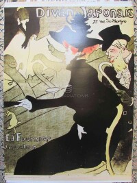 Toulouse-Lautrec, Henri de, Divan Japonais, 1974