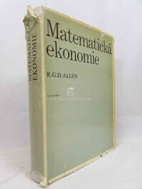 Allen, R. G. D., Matematická ekonomie, 1971