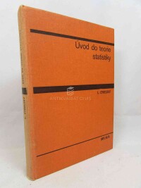 Cyhelský, Lubomír, Úvod do teorie statistiky, 1981