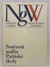 kolektiv, autorů, Současná malba Pařížské školy, 1969