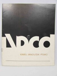 Janoušek, Karel, Jiří Ambrozek - keramika / Karel Janoušek - písmo, 1987