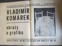 Komárek, Vladimír, Obrazy a grafika, 1986