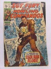 Marvel, Comics Group, SGT. Fury and his Howling Commandos Vol. 1, No. 74: Each Man Alone!, 1970
