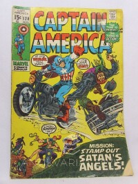 Marvel, Comics Group, Captain America Vol. 1, No. 128: Mission: Stamp Out Satan's Angels! , 1970