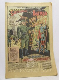 DC, National Comics, Superman and Batman No. 193: The Breaking of Superman and Batman!, 1970