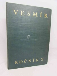 Matoušek, Otakar, Němec, Bohumil, Vesmír: časopis pro šíření přírodních věd a jejich užití, ročník X, 1931-32, 1932